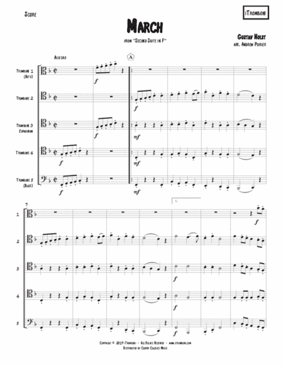 Reverie for Tuba or Bass Trombone and Piano