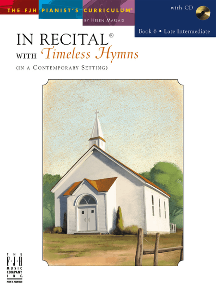 In Recital with Timeless Hymns, Book 6 Piano Method scores gallery preview page 1