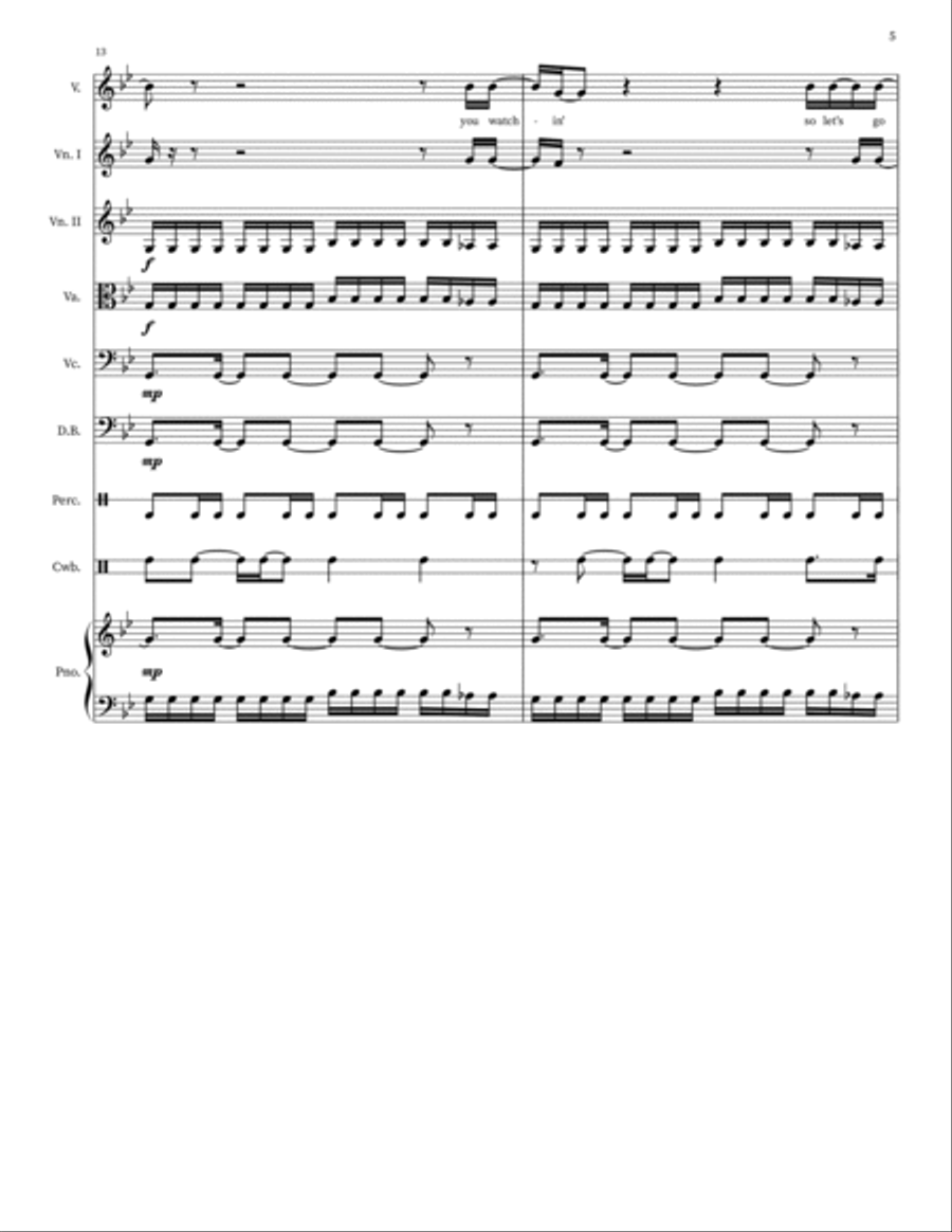 Hello Good Morning Large Ensemble scores gallery preview page 5