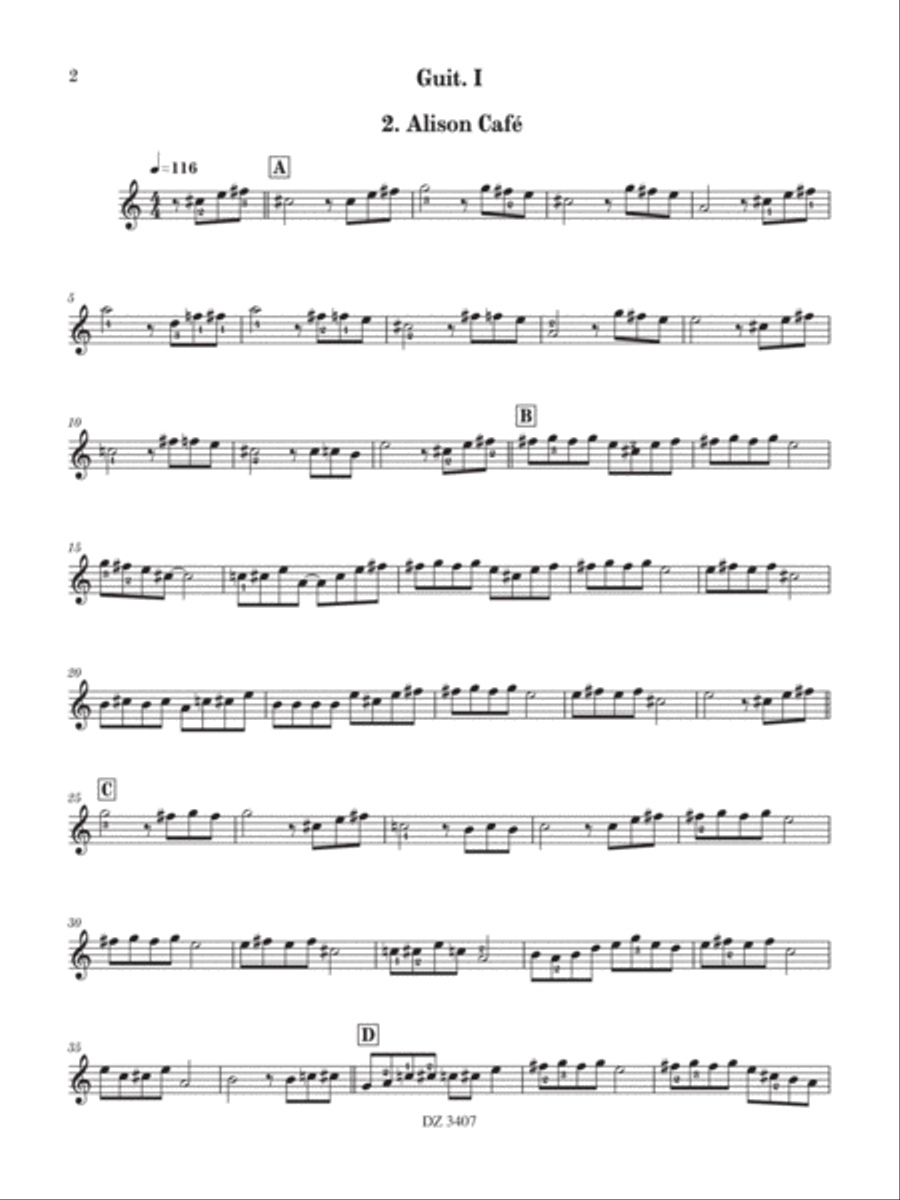 L'instant Rock Guitar Ensemble scores gallery preview page 2