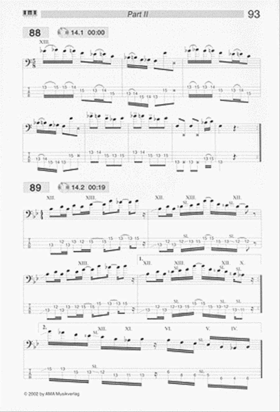Rock Bass - Rock,Blues,Reggae,Funk,Jazz etc. Bass Guitar scores gallery preview page 5