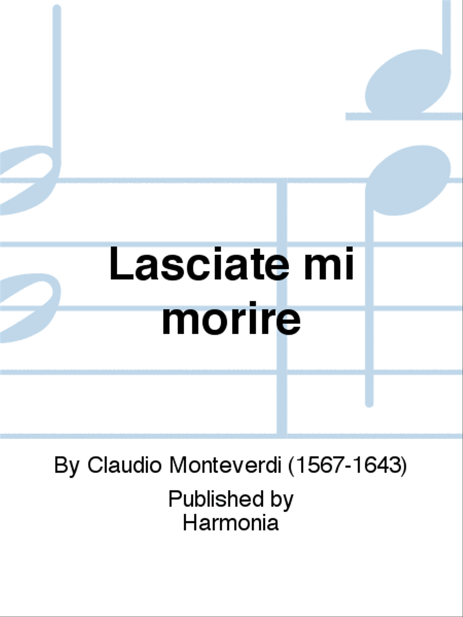 Lasciate mi morire SSATB scores gallery preview page 1