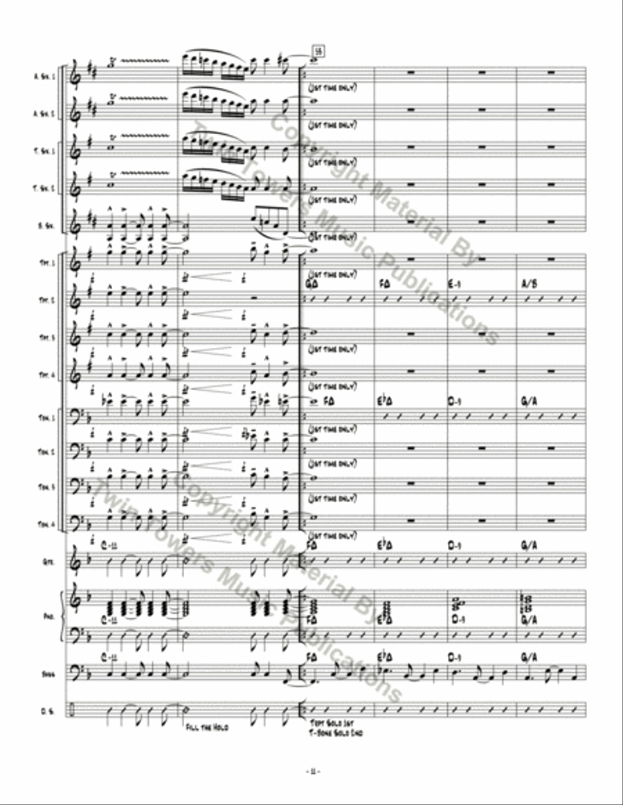 Smoothitude Smoothitude Jazz Ensemble scores gallery preview page 12