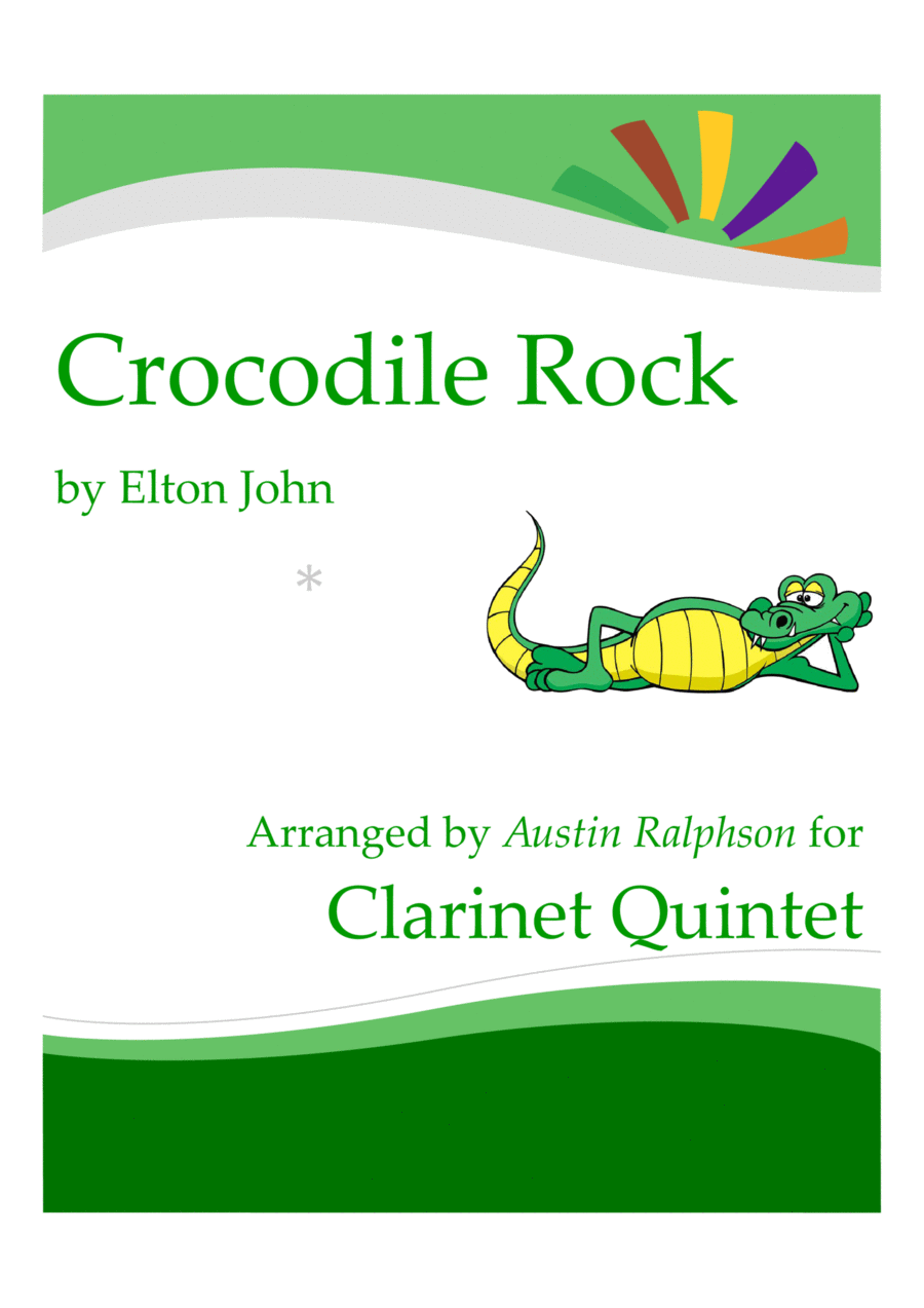 Crocodile Rock Clarinet Quintet scores gallery preview page 1