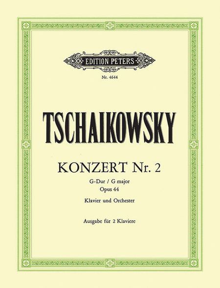 Piano Concerto No. 2 in G Op. 44 (Edition for 2 Pianos)