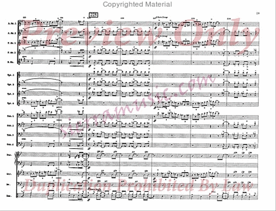 Keystone Shuffle Big Band scores gallery preview page 30
