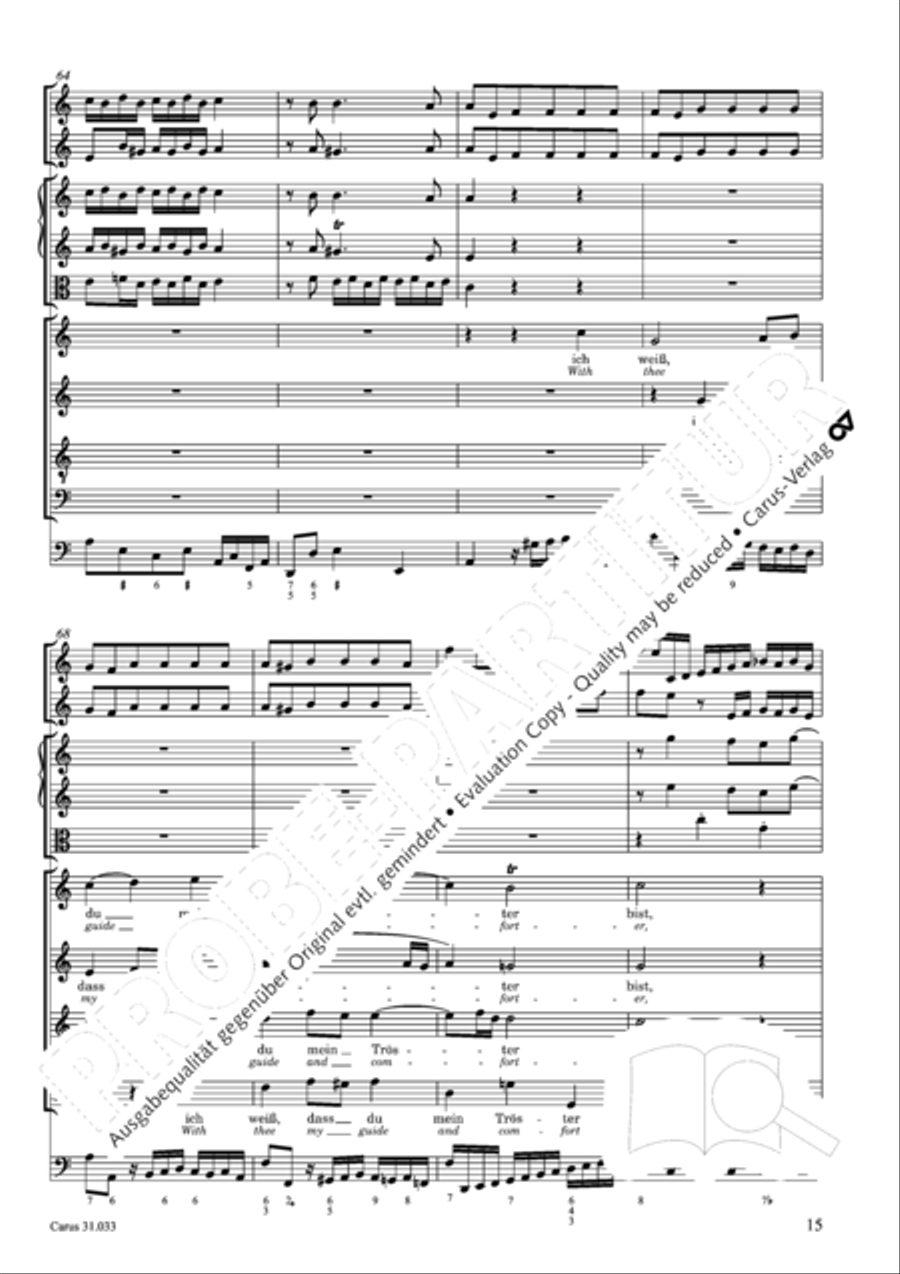 Lord Jesus Christ, in thee alone (Allein zu dir, Herr Jesu Christ) ATB scores gallery preview page 16