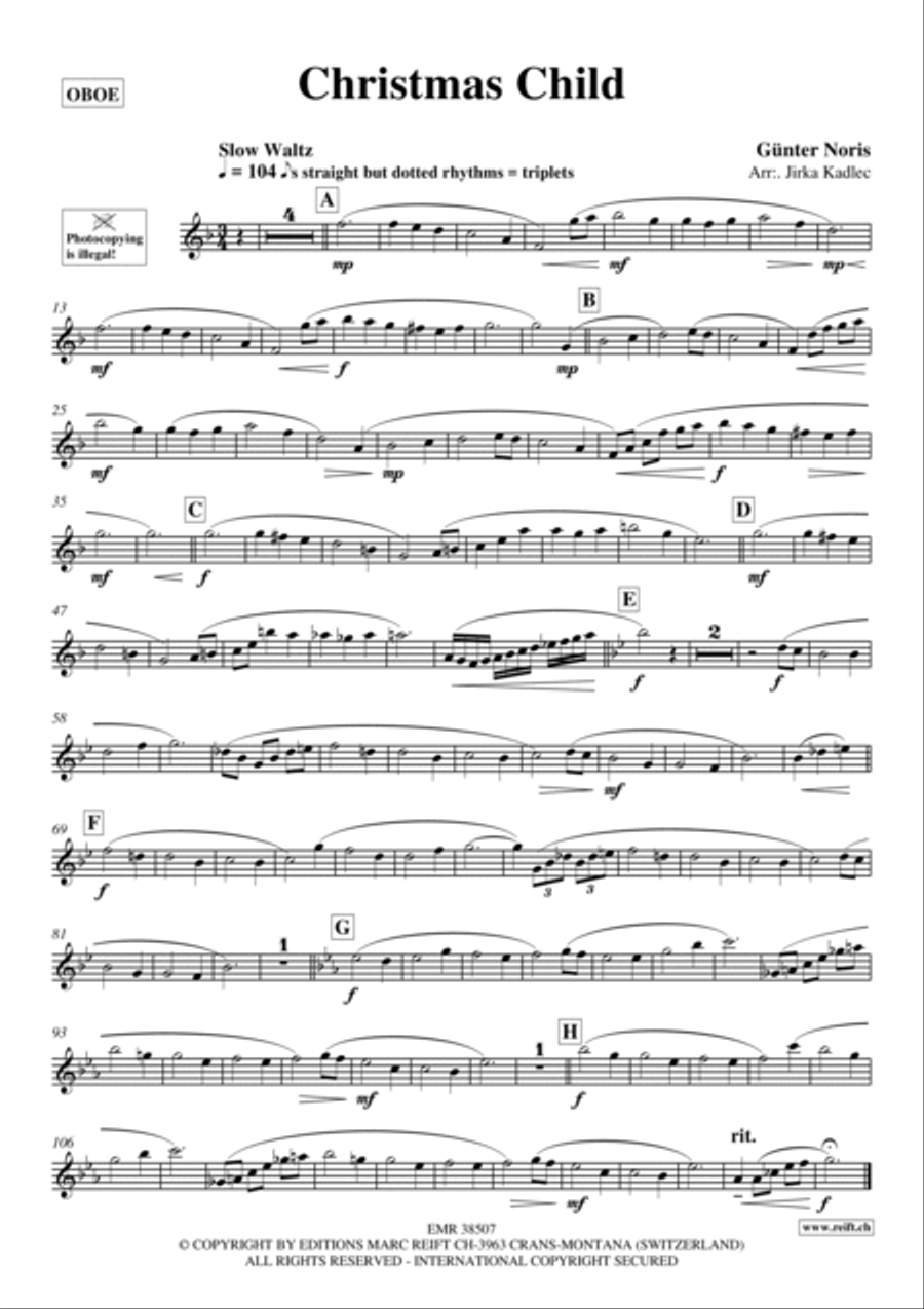 Christmas Child Piano Accompaniment scores gallery preview page 2