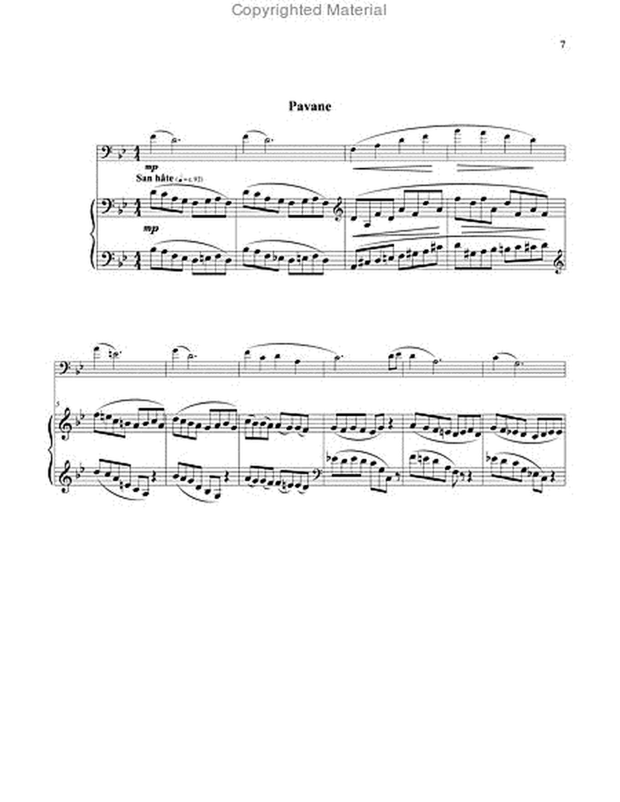 Quelques Dances, Op 26 for Euphonium and Piano