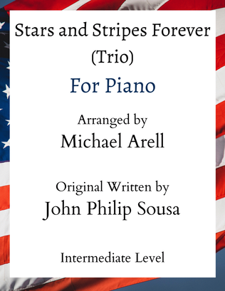 Book cover for Stars and Stripes Forever- Intermediate Piano