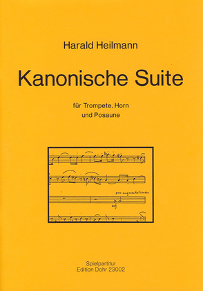 Kanonische Suite für Trompete, Horn (oder Posaune) und Posaune op. 103 (1974)