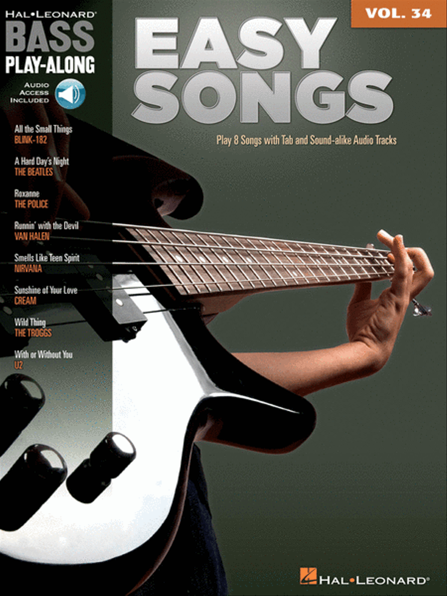 Easy Songs Electric Guitar scores gallery preview page 1