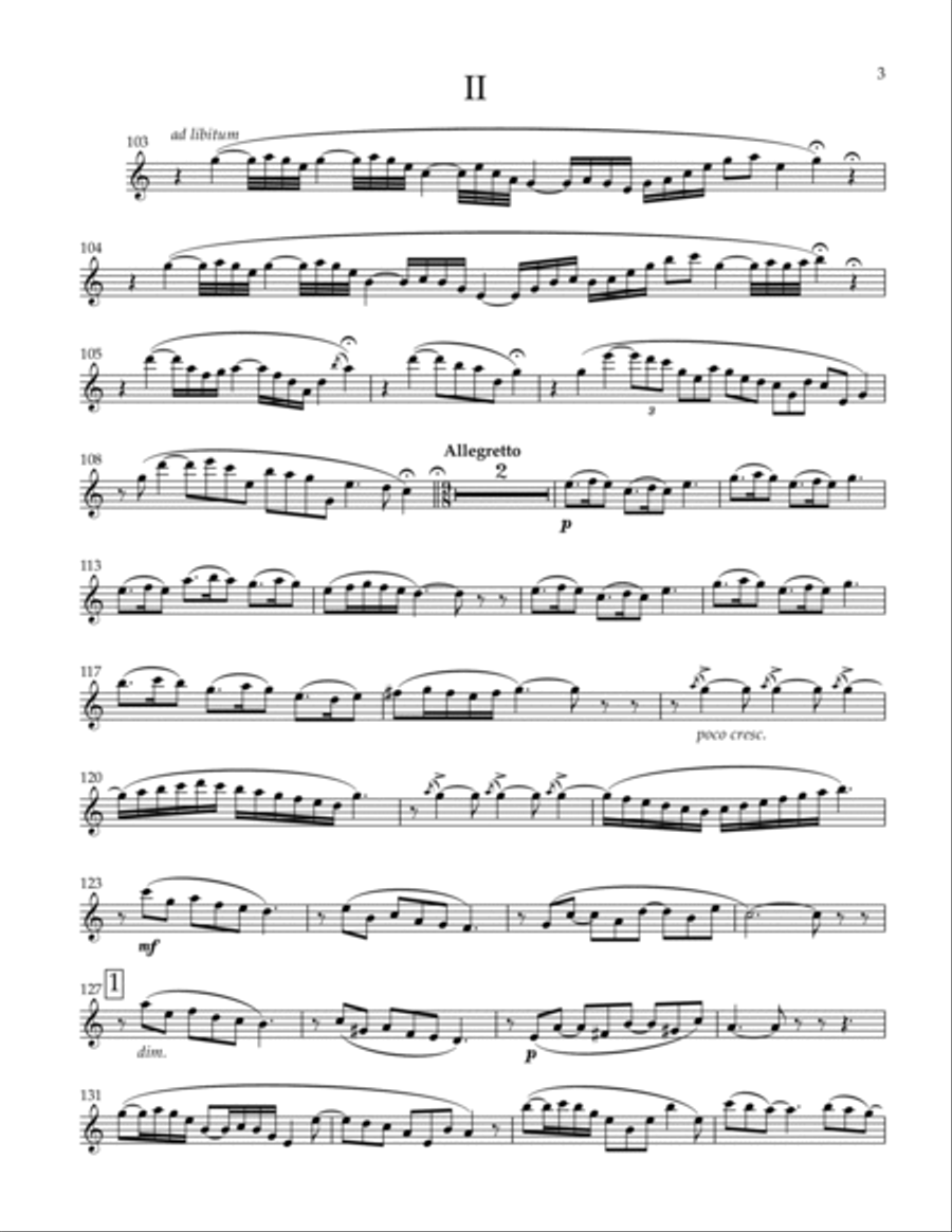 Oboe Sonata Op.166 - Soprano Saxophone Soprano Saxophone scores gallery preview page 4