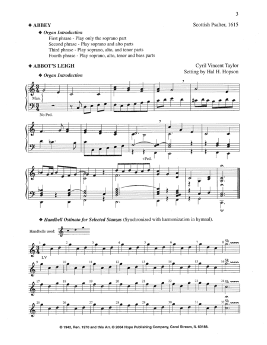 More Creative Ways to Use the Choir, Organ, Handbells and Other Instruments (V-D Choir scores gallery preview page 5