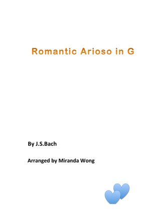 Book cover for Romantic Arioso in G - Romantic Piano Music