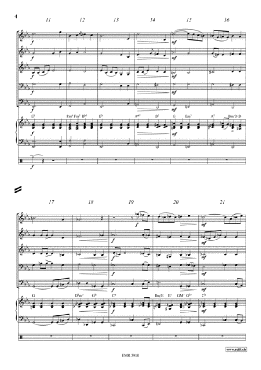 Bess, You Is My Woman Now Brass Band scores gallery preview page 4