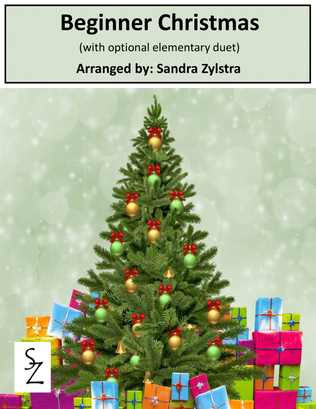 Book cover for Beginner Christmas (beginner solo with optional elementary duet)