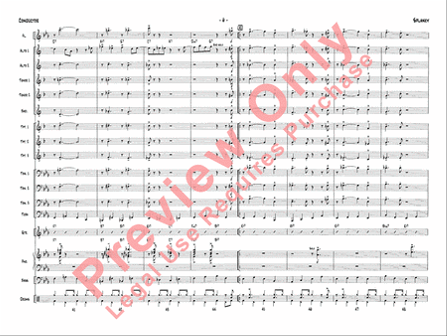 Splanky Jazz Ensemble scores gallery preview page 9