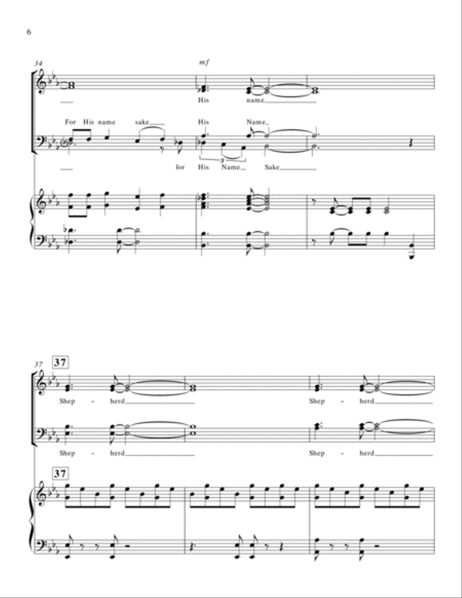 Shepherd Choir scores gallery preview page 6