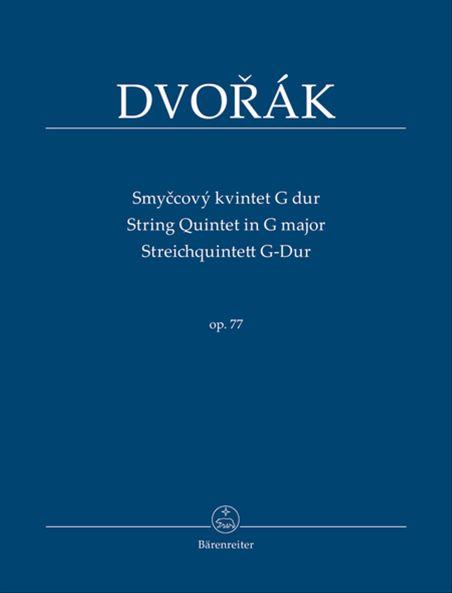 Streichquintett G-Dur, Op. 77 String Quintet scores gallery preview page 1
