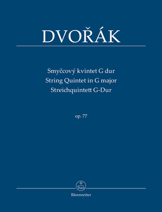 Streichquintett G-Dur, Op. 77