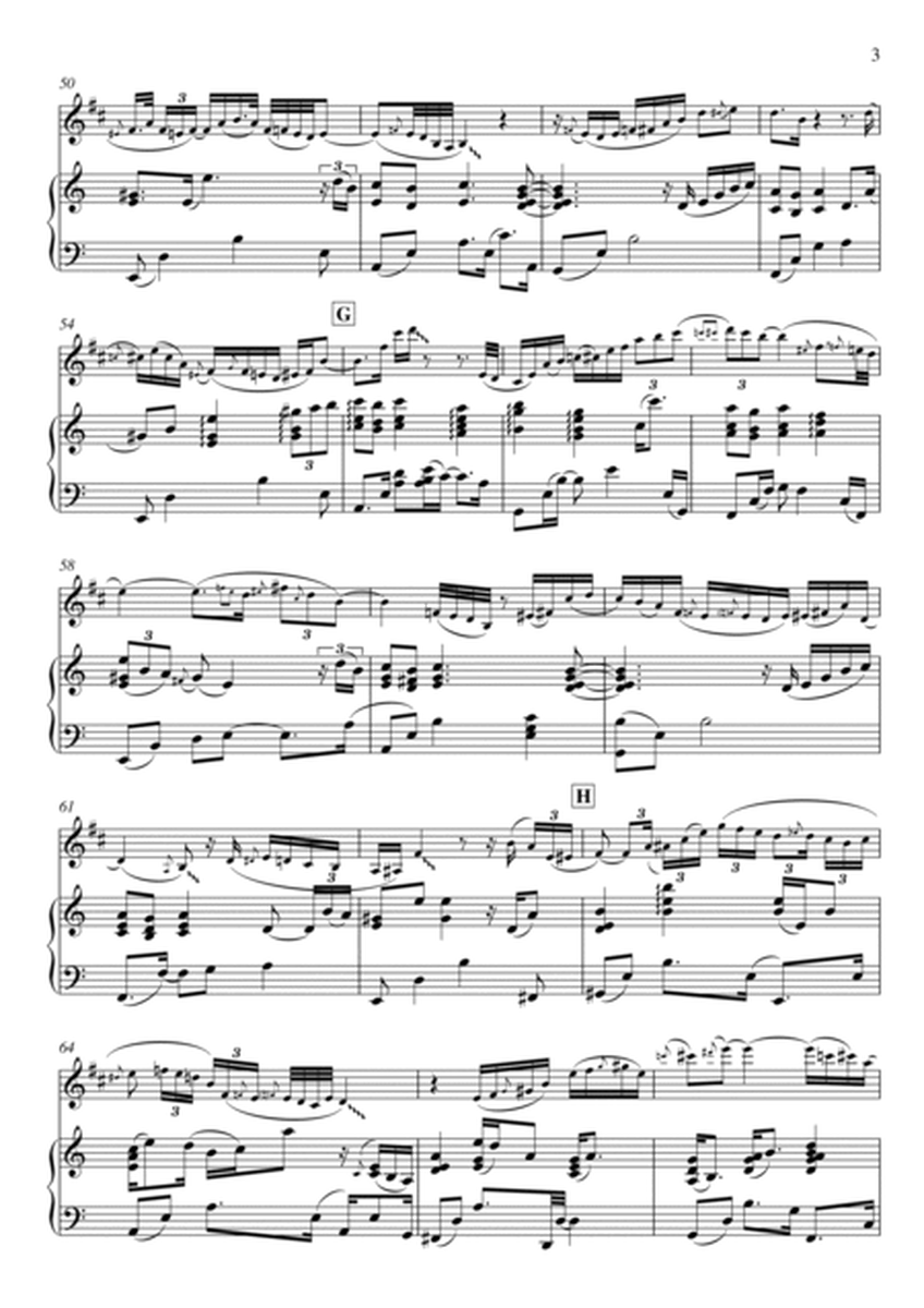 Menuet II from Cello suite No.1 (clarinet & piano) image number null