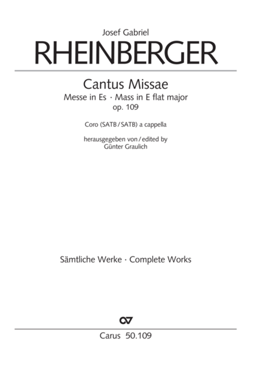Mass in E flat major (Messe in Es) 4-Part scores gallery preview page 2
