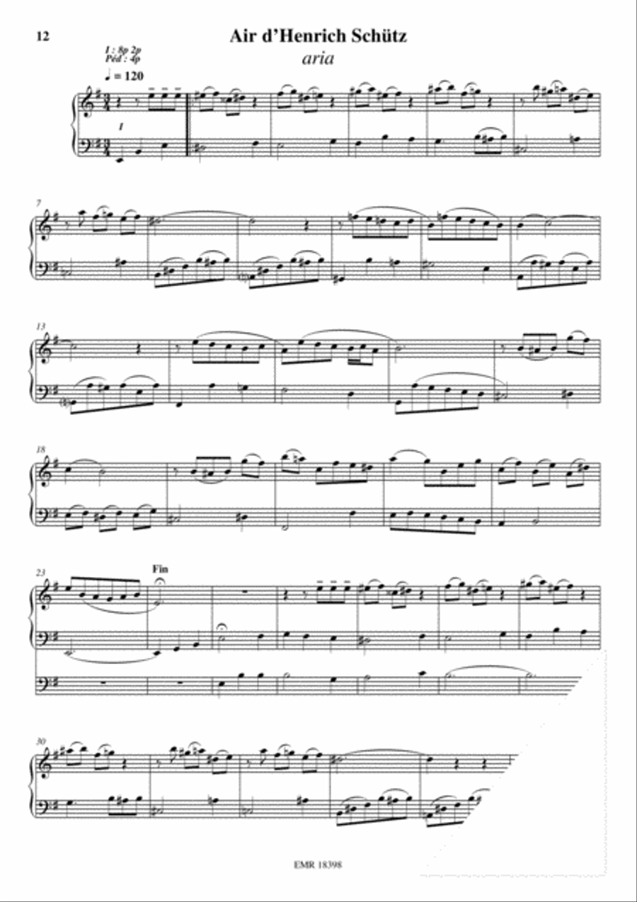 18 Preludes sur des airs anciens Organ scores gallery preview page 9