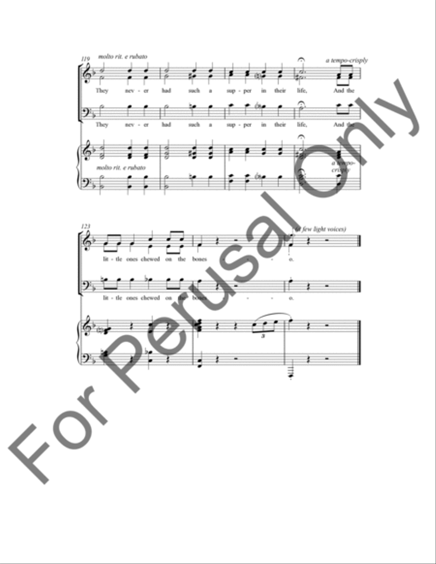 The Fox 3-Part scores gallery preview page 13