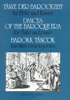 Book cover for Tänze der Barockzeit