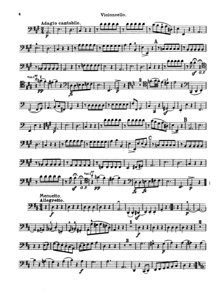 Thirty Celebrated String Quartets, Volume II - Op. 3, Nos. 3, 5; Op. 20, Nos. 4, 5, 6; Op. 33, Nos. 2, 3, 6; Op. 64, Nos. 5, 6; Op. 76, Nos. 1, 2, 3, 4, 5, 6: Cello