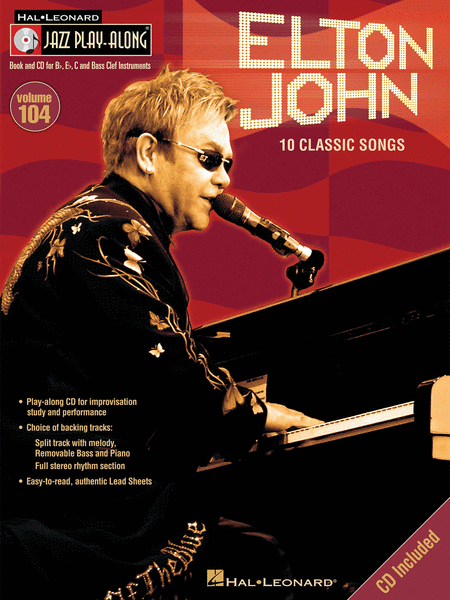 Elton John (Jazz Play-Along Volume 104)