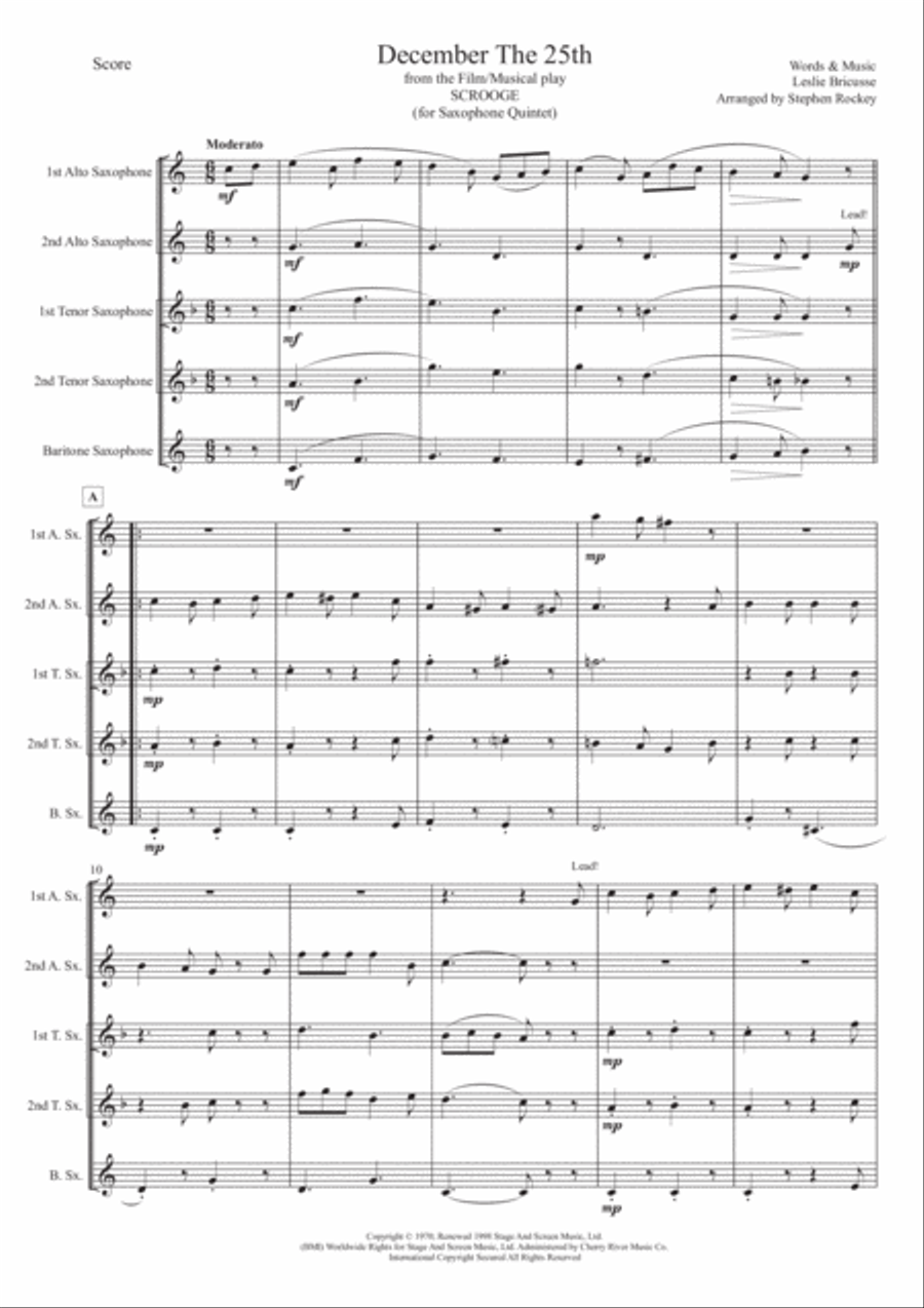 December The 25th Woodwind Ensemble scores gallery preview page 3