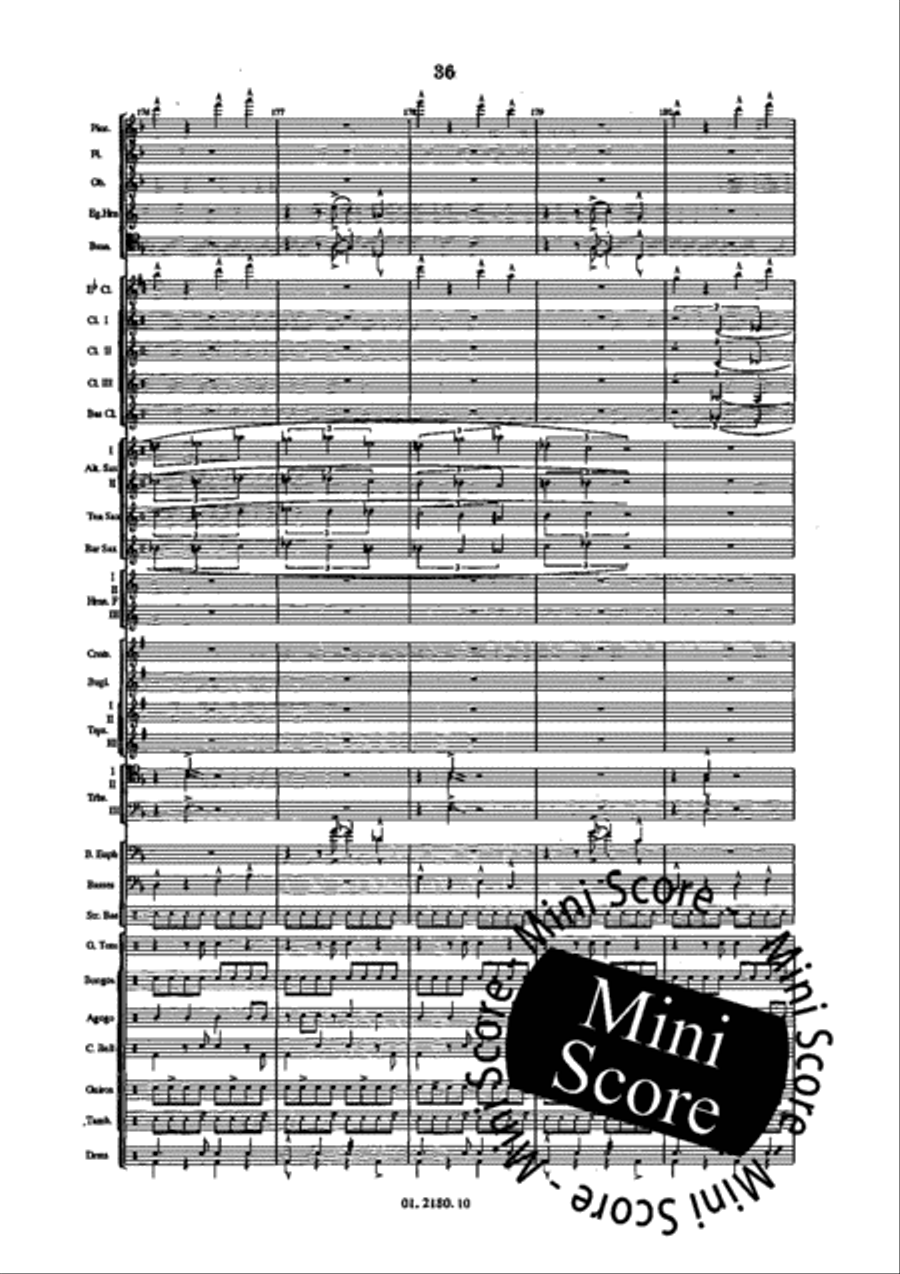 Brazilian Suite Brazilian Suite Concert Band scores gallery preview page 42