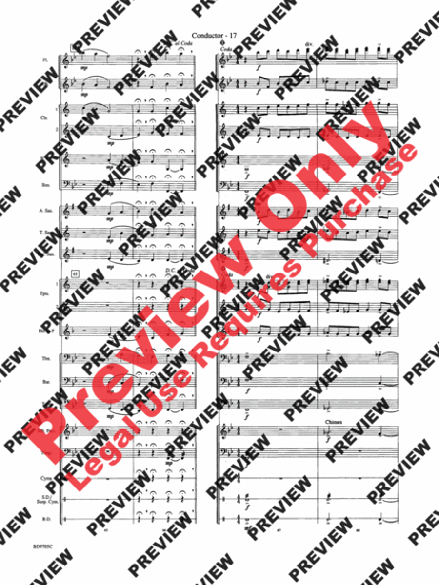 High Sierras High Sierras Concert Band scores gallery preview page 19