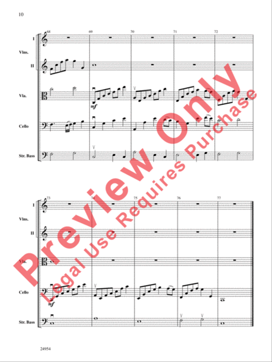 Circinus Circinus String Orchestra scores gallery preview page 11