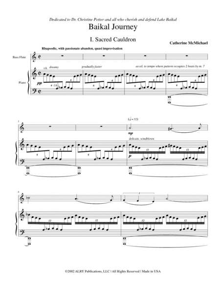 Baikal Journey for Flute and Piano