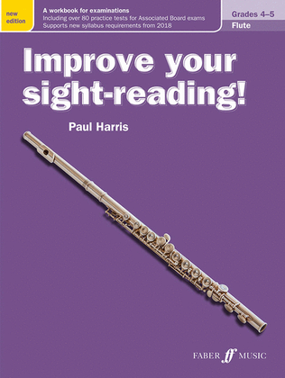 Book cover for Improve Your Sight-Reading! Flute, Grade 4-5
