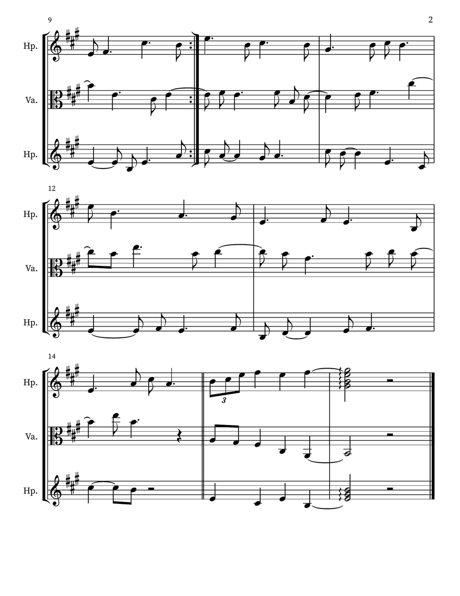 Children's Musing 37 Small Ensemble scores gallery preview page 2