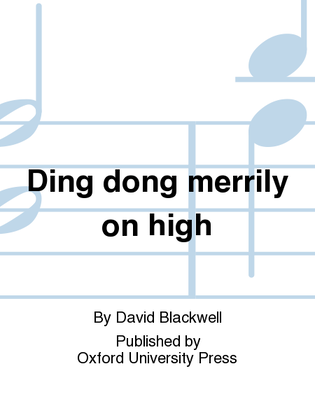 Book cover for Ding dong merrily on high
