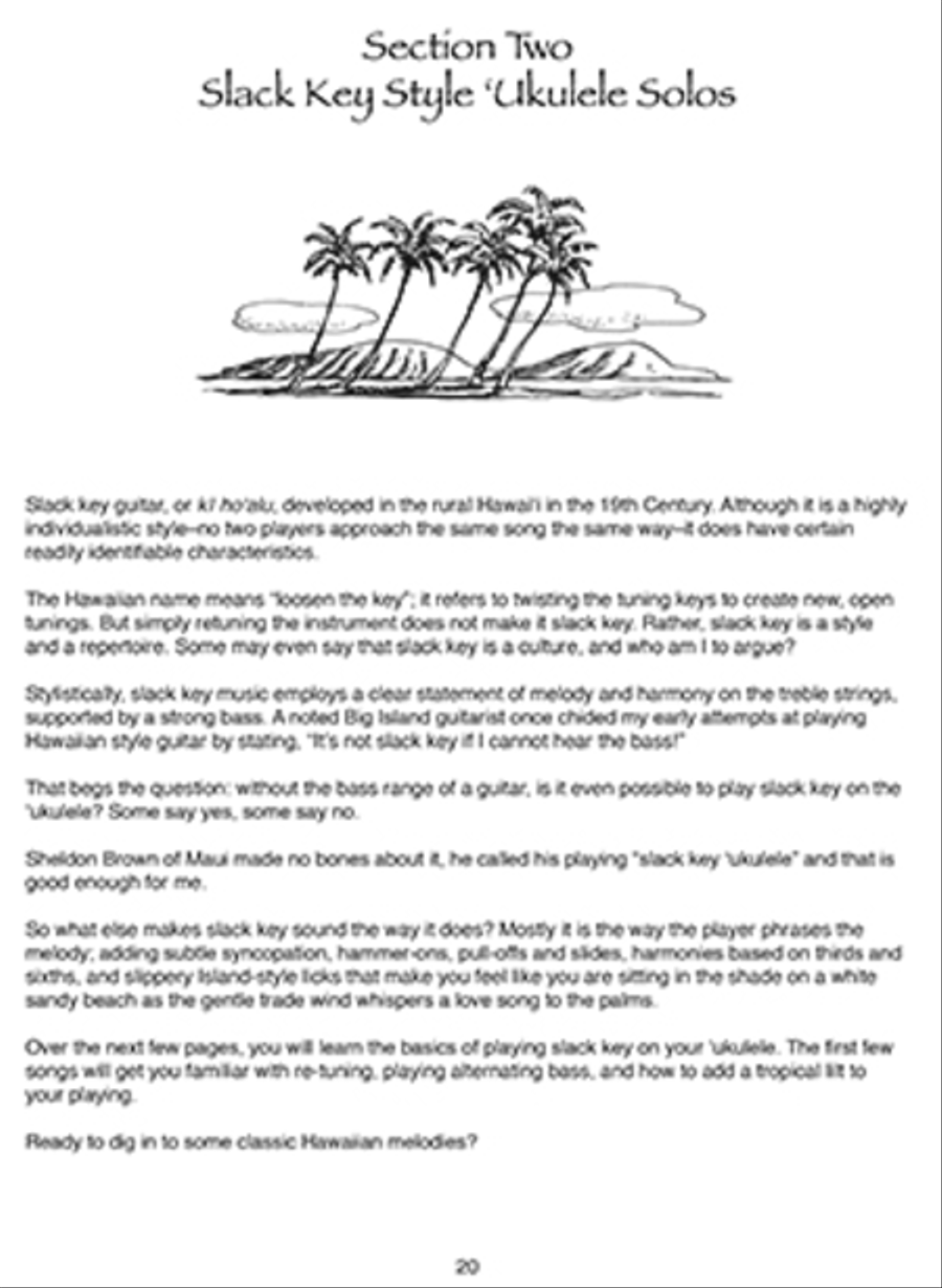 Learn to Play Slack Key Style 'Ukulele Ukulele scores gallery preview page 3