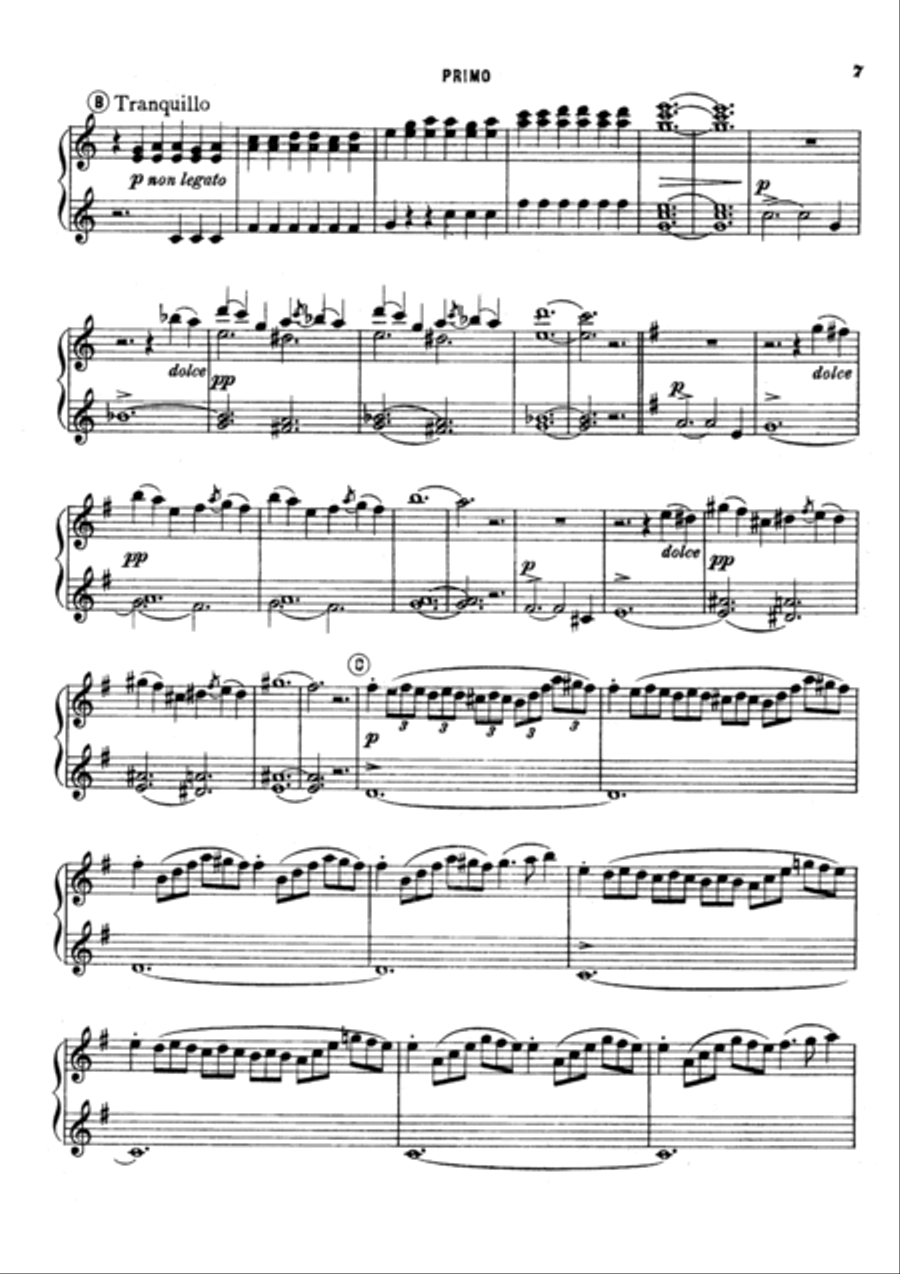 Rimsky-Korsakov      Sheherazade I, for piano duet(1 piano, 4 hands), PR831 1 Piano, 4-Hands scores gallery preview page 6