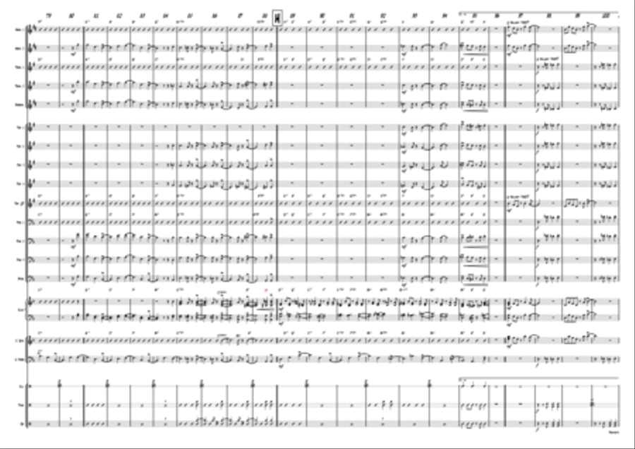 Mi Pescadito - Salsa - Big Band Jazz Ensemble scores gallery preview page 5