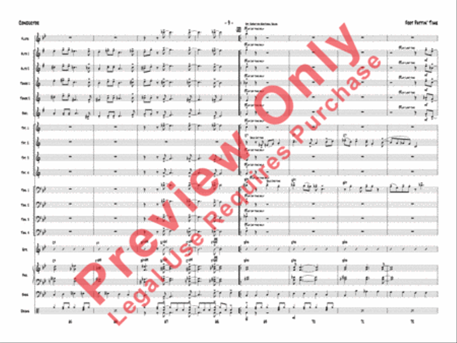 Foot Pattin' Time Jazz Ensemble scores gallery preview page 12
