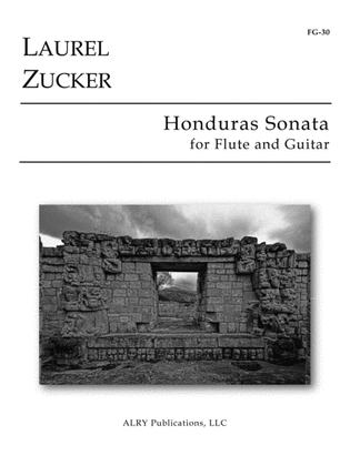 Book cover for Honduras Sonata for Flute and Guitar