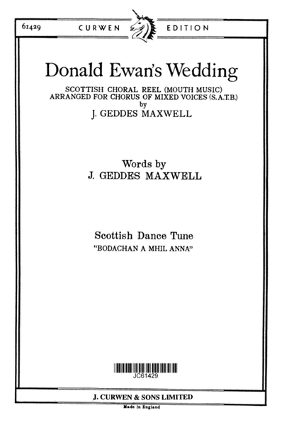 Donald Ewan's Wedding