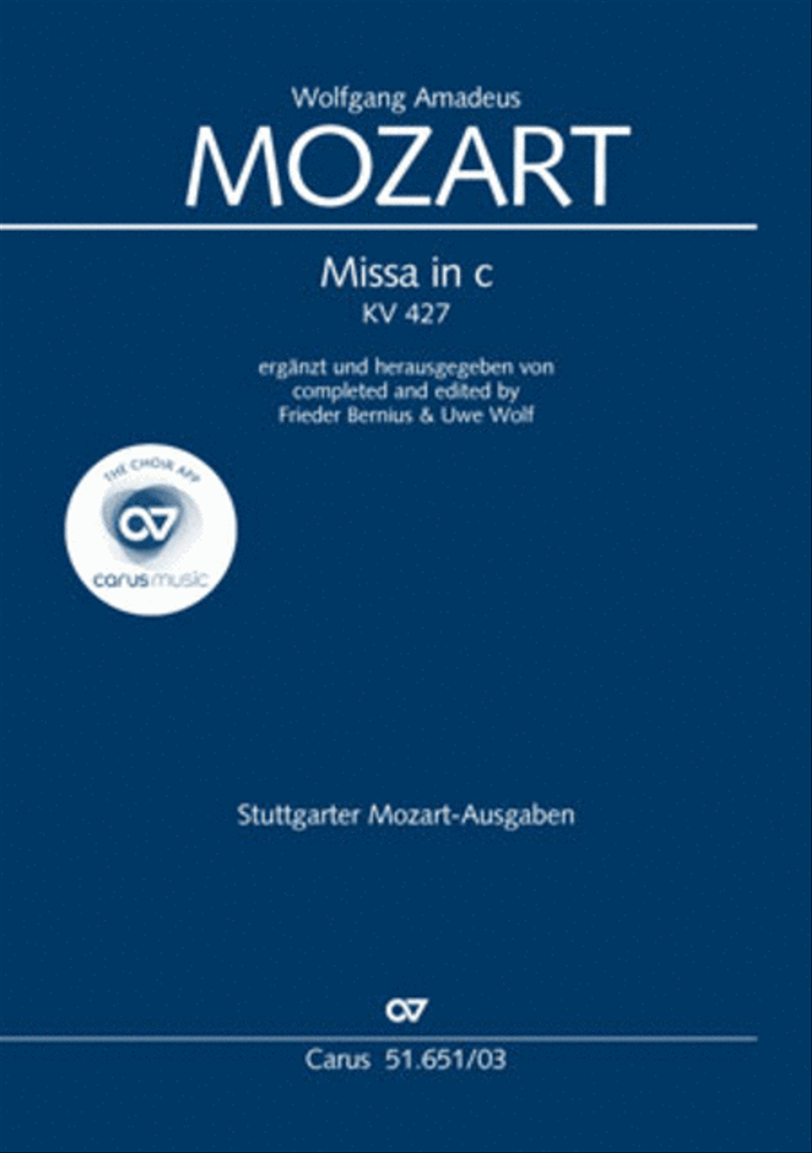 C Minor Mass, K. 427 (Missa in c KV 427)