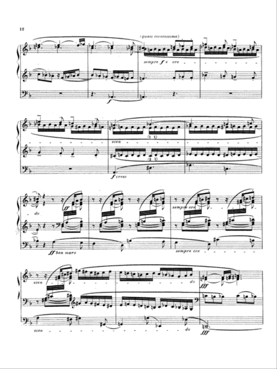 Reger: Two Easy Preludes and Fugues, Op. 56 Organ scores gallery preview page 3