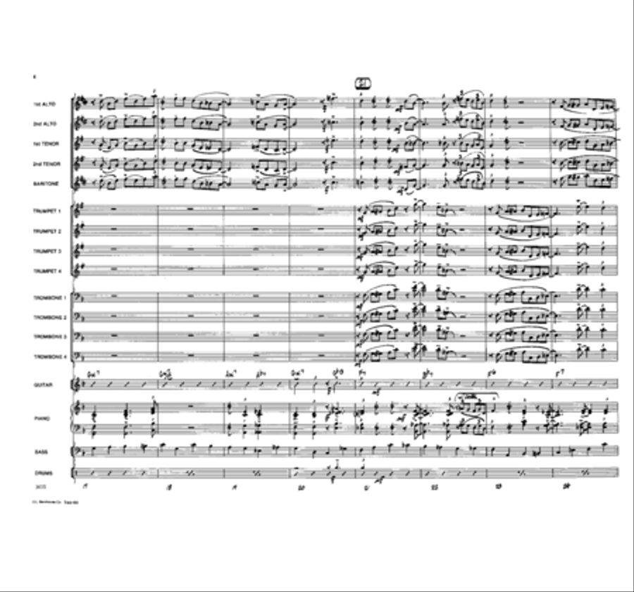 Flop Your Disc Jazz Ensemble scores gallery preview page 4