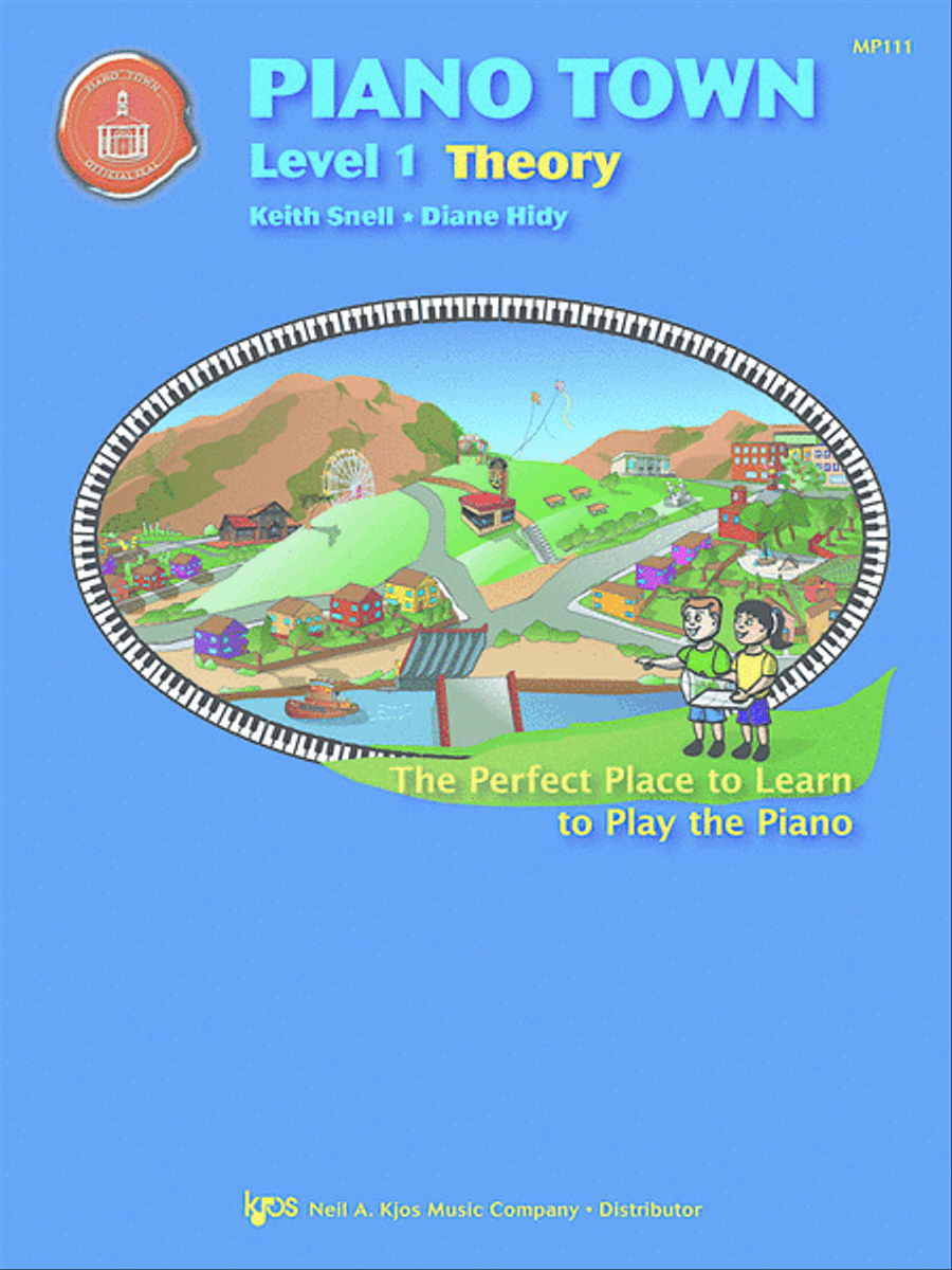 Piano Town, Theory - Level 1 Piano Method scores gallery preview page 1